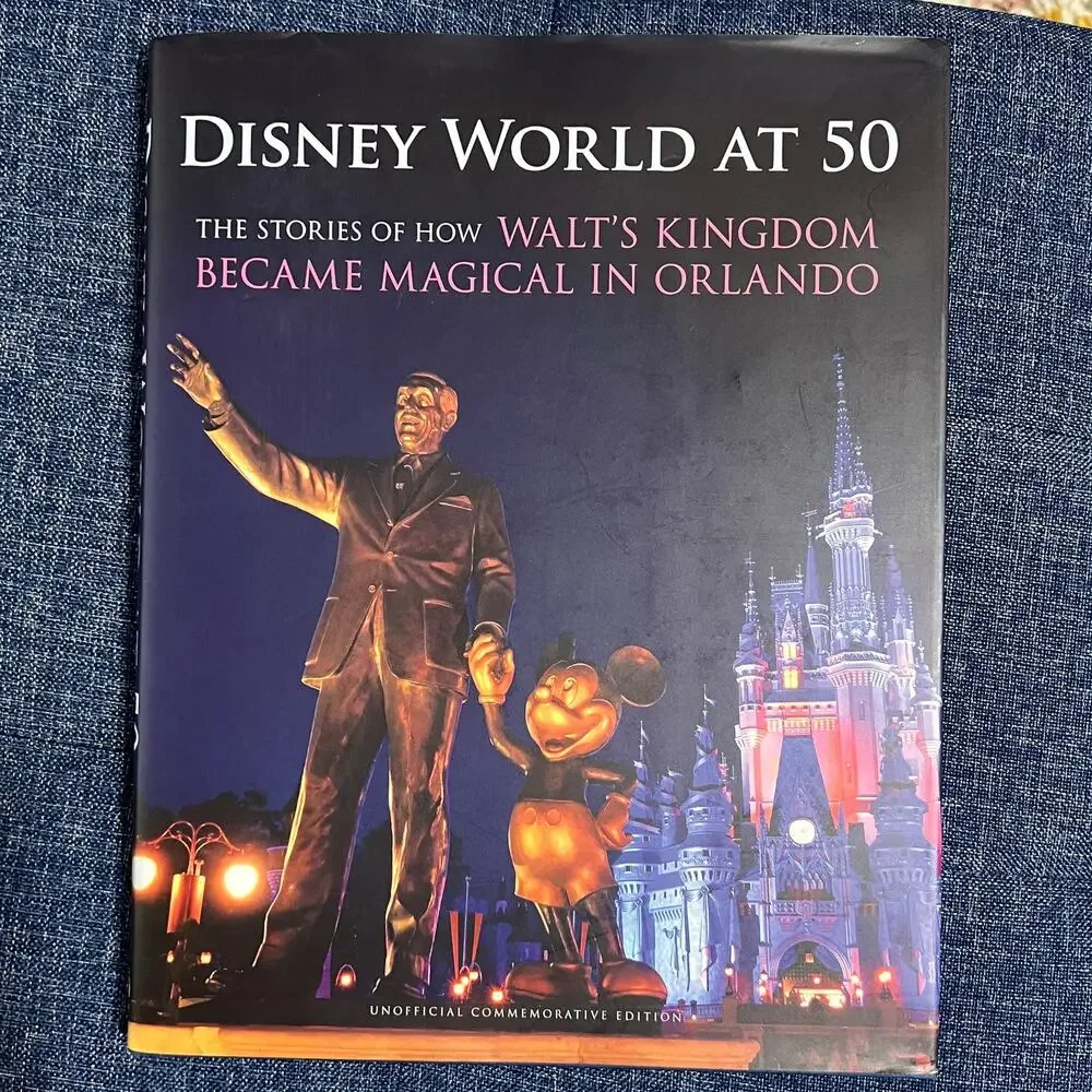 Disney World at 50 Hardcover Book